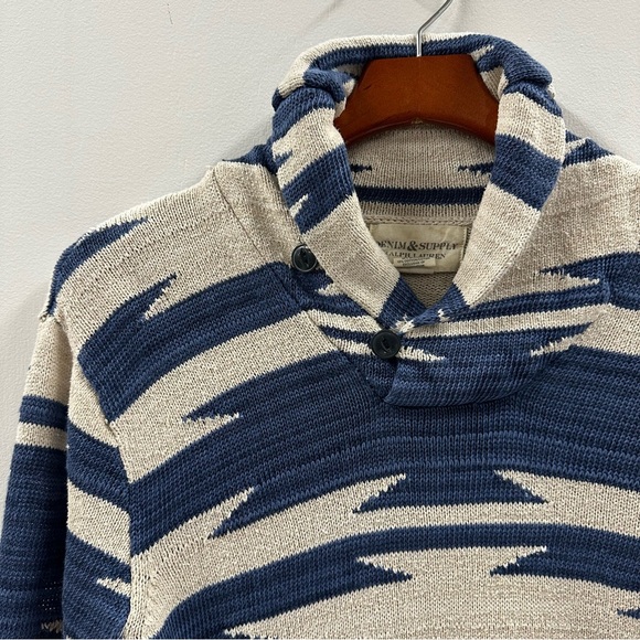 Denim & Supply Ralph Lauren Cowl Neck Sweater Linen Silk Blend Small - Picture 1 of 7